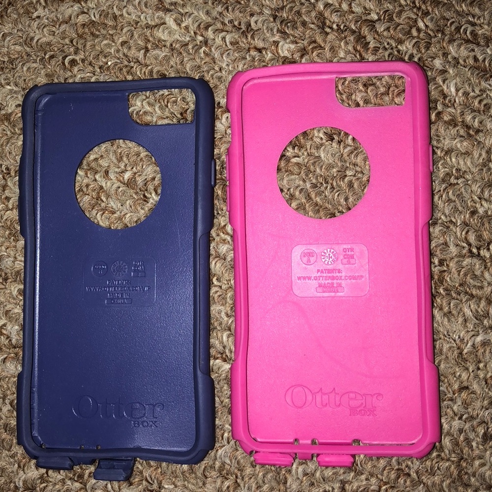 Inside covers of otter box cases